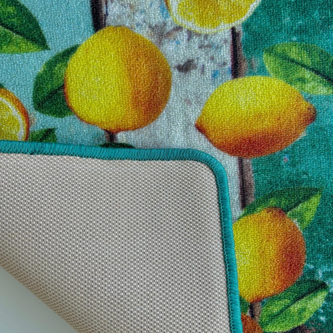 Tappeto da cucina Digital Cooking Lemon