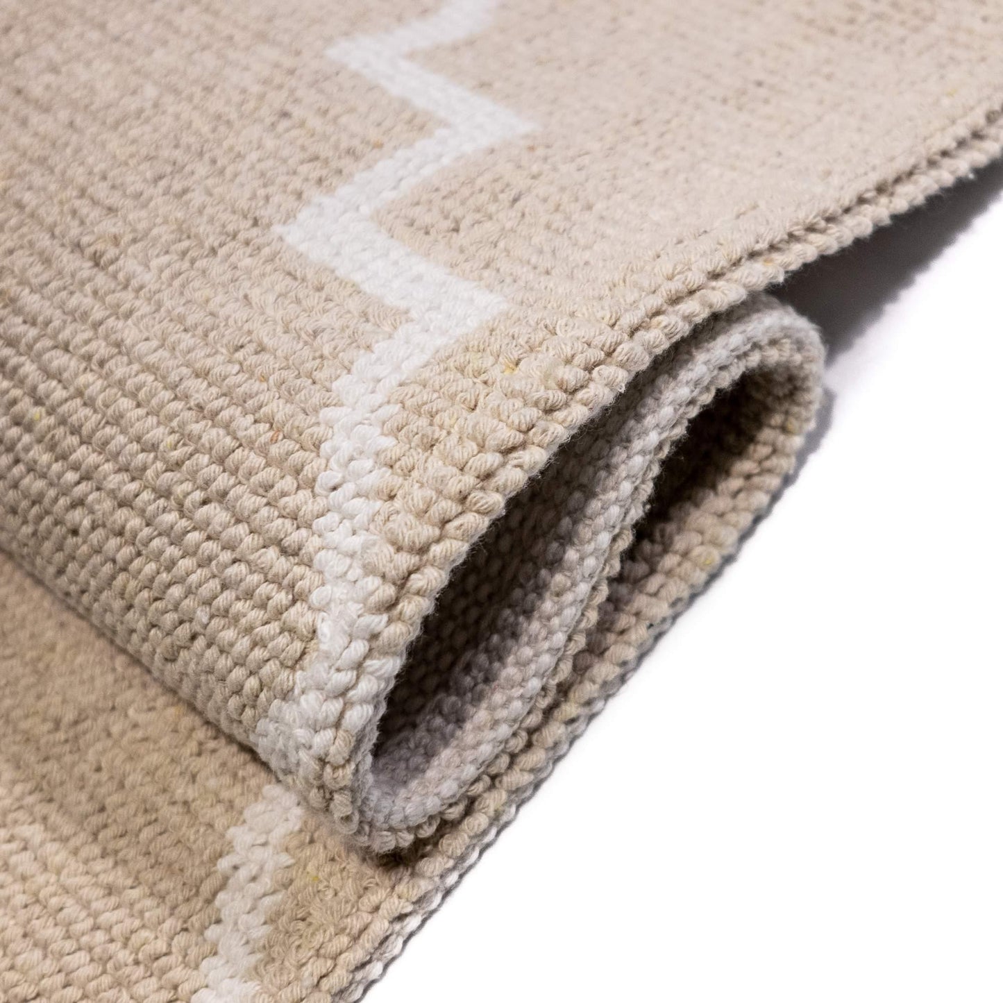 Tappeto Cotone ART DECO Beige - LONORA