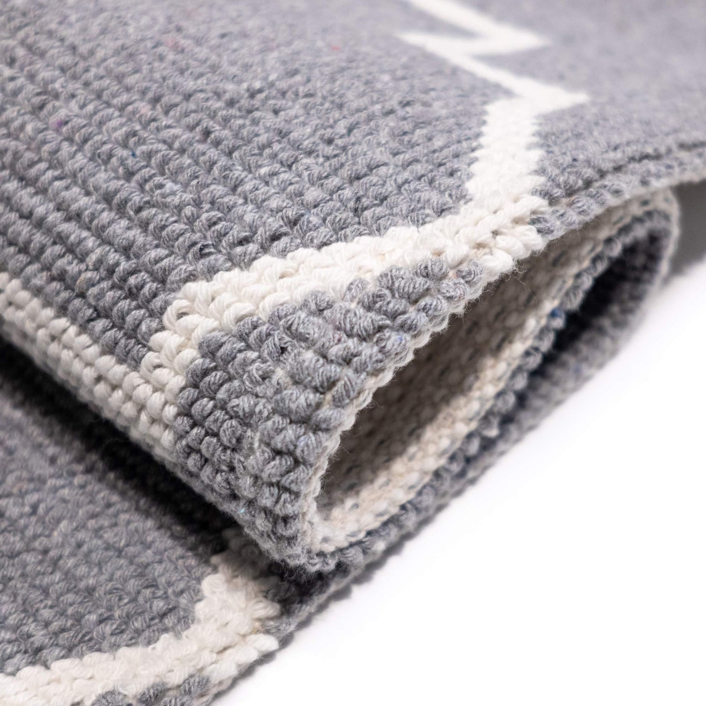 Tappeto Cotone ART DECO Grigio - LONORA