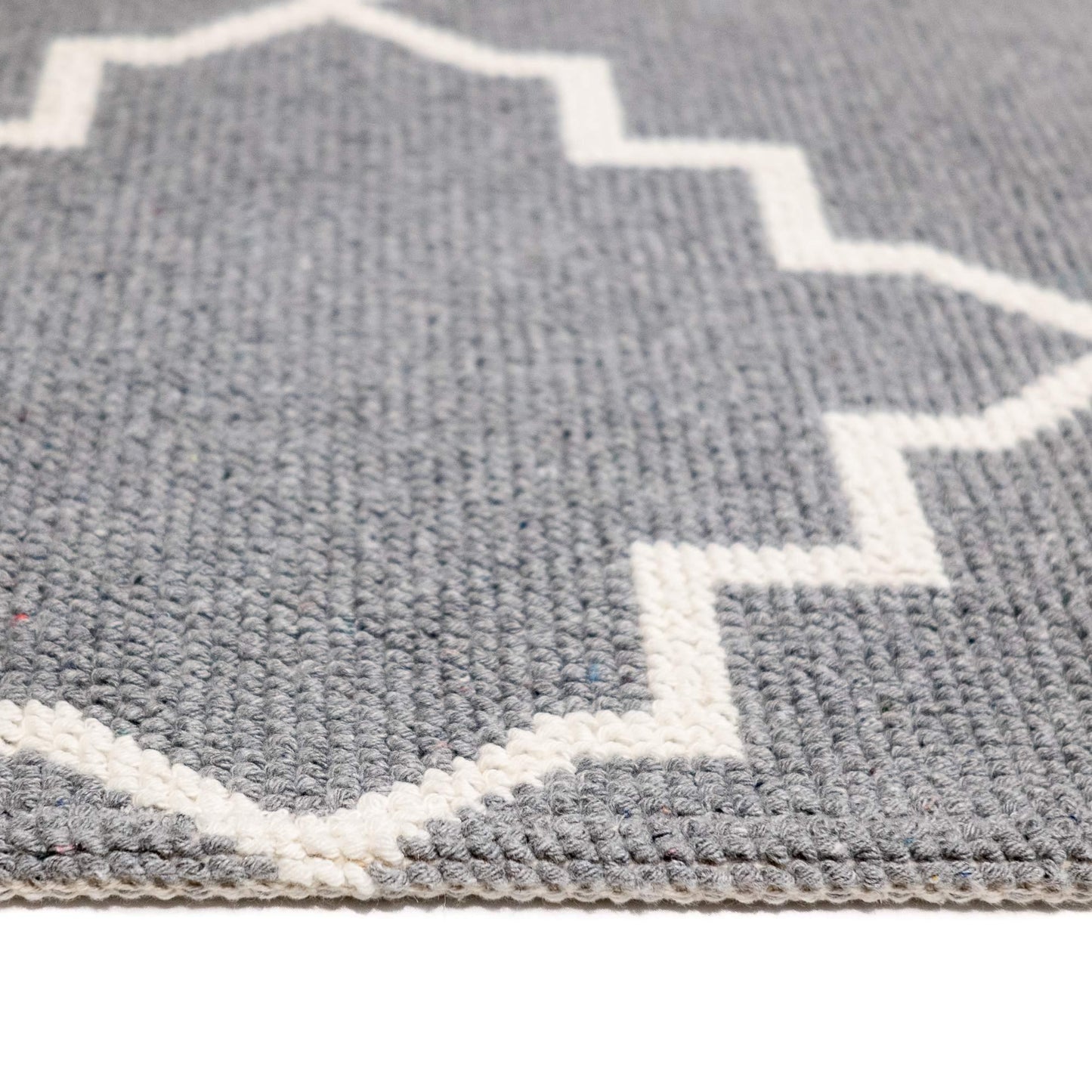 Tappeto Cotone ART DECO Grigio - LONORA