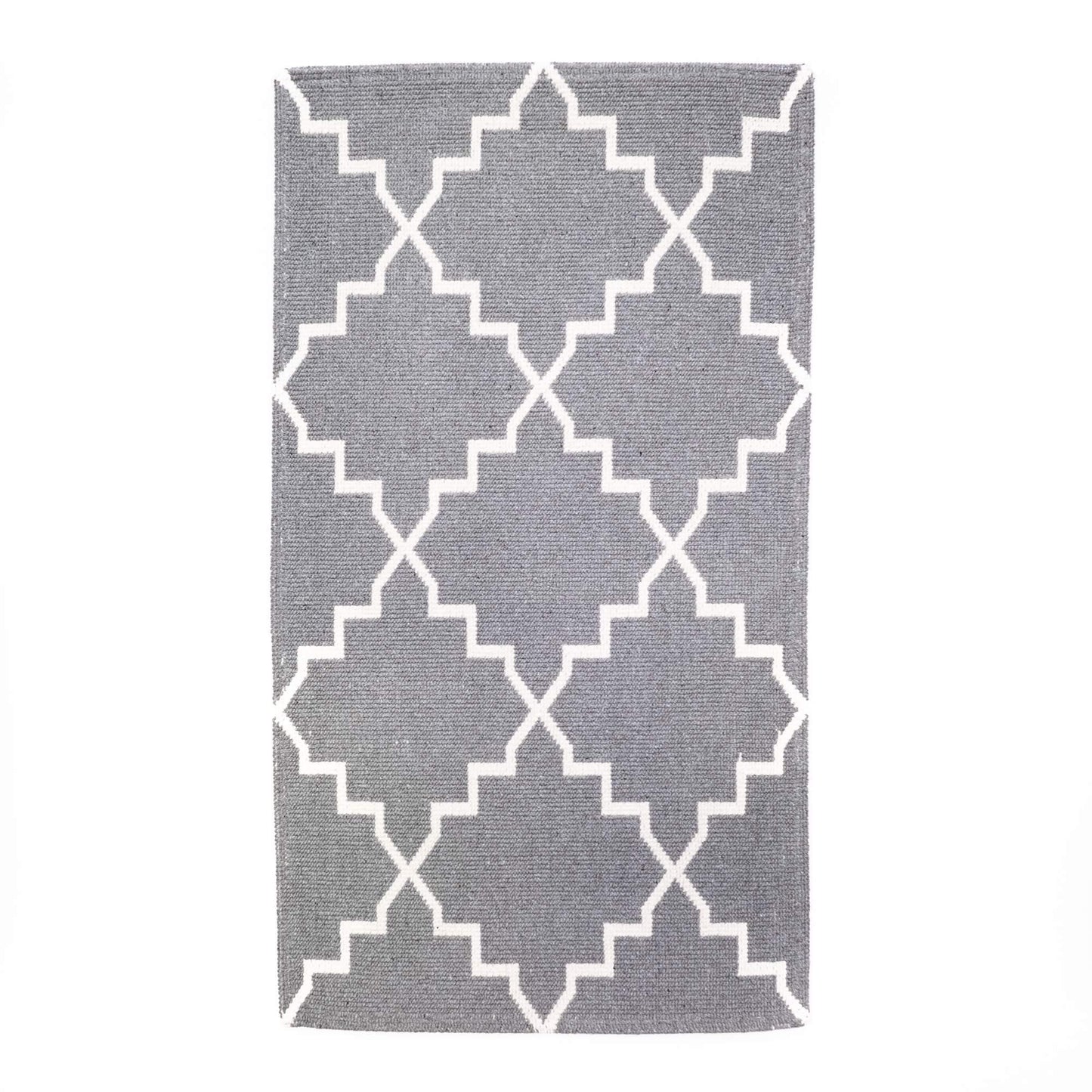 Tappeto Cotone ART DECO Grigio - LONORA