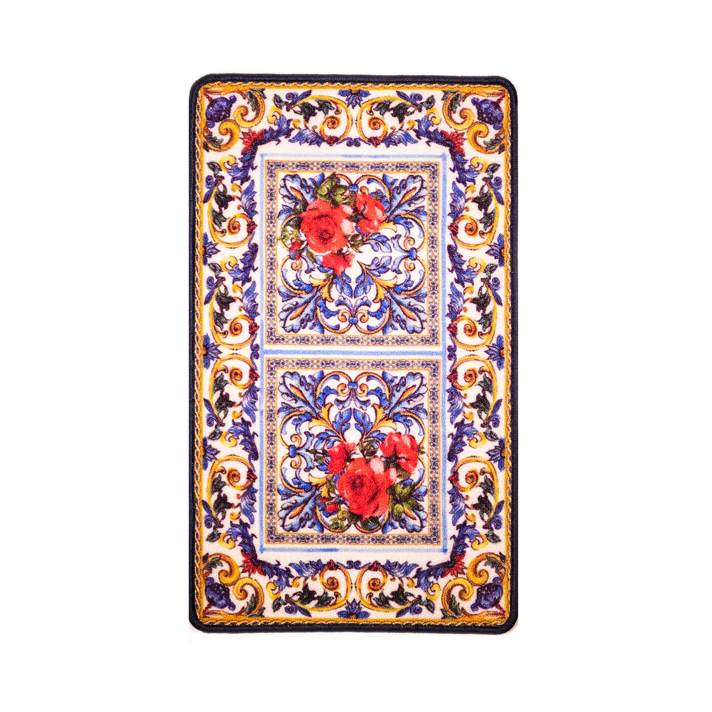 Tappeto da cucina Digital Cooking Baroque Rose