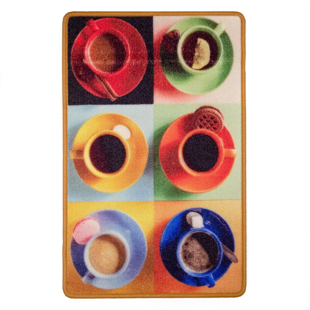 Tappeto da cucina Digital Cooking Coffee Cup