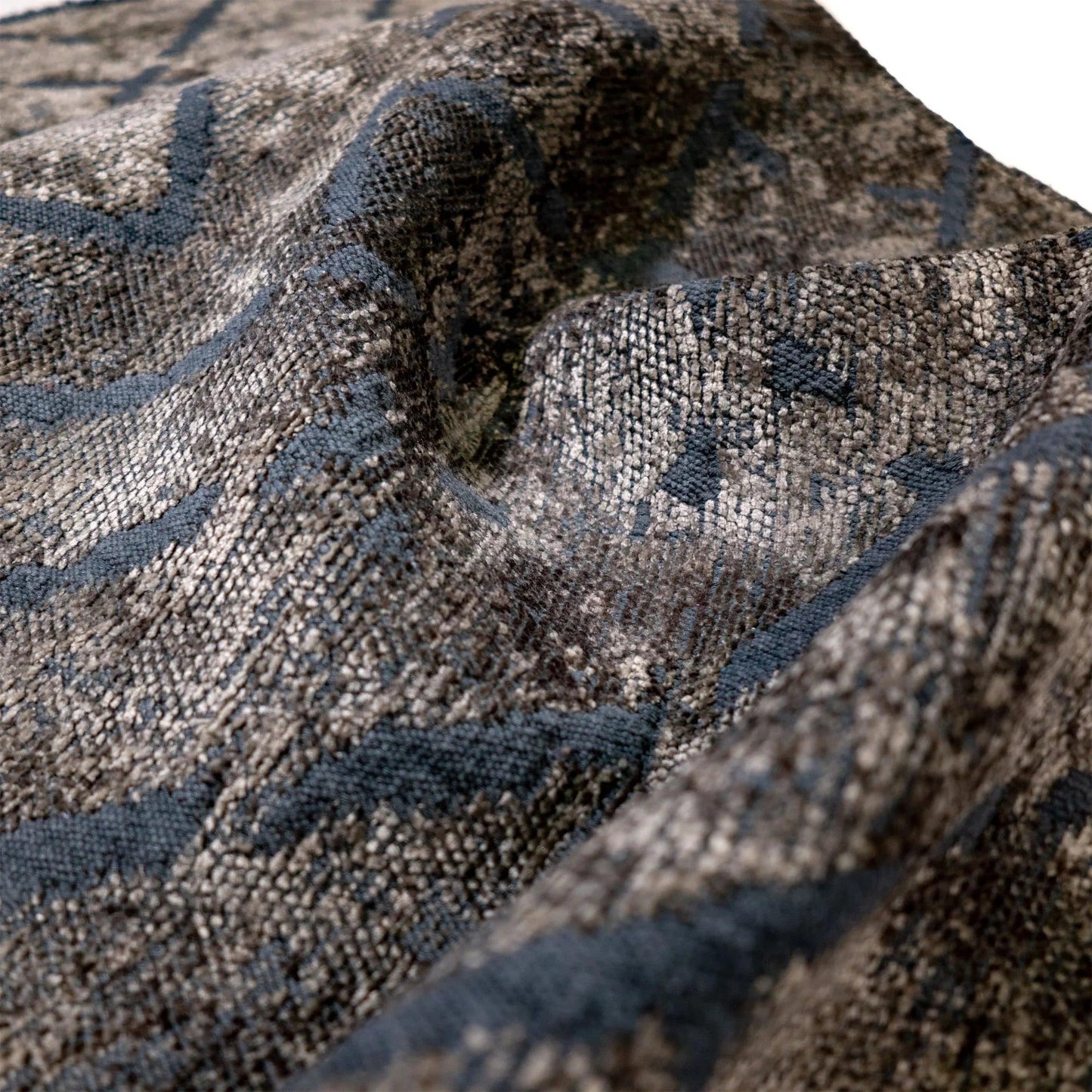 Tappeto Cotone/Ciniglia CRYSTAL Blu - LONORA