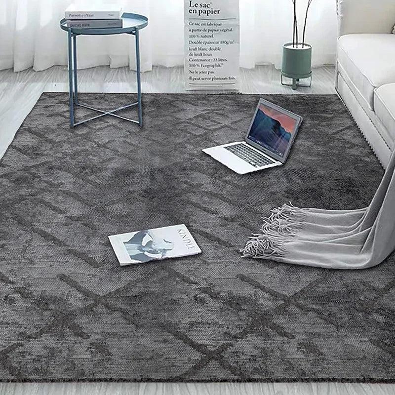 Tappeto Cotone/Ciniglia CRYSTAL Grigio - LONORA