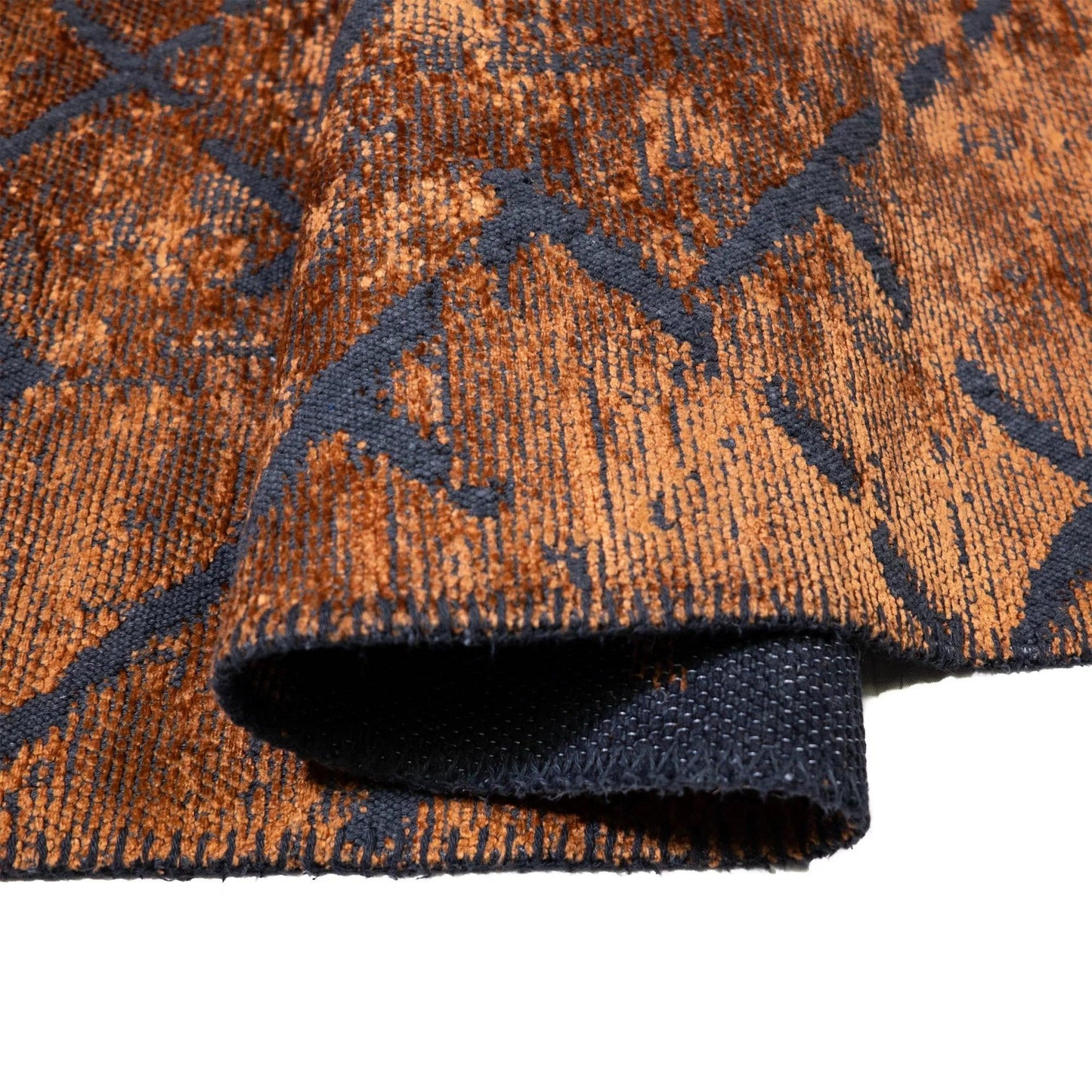 Tappeto Cotone/Ciniglia CRYSTAL Terra - LONORA