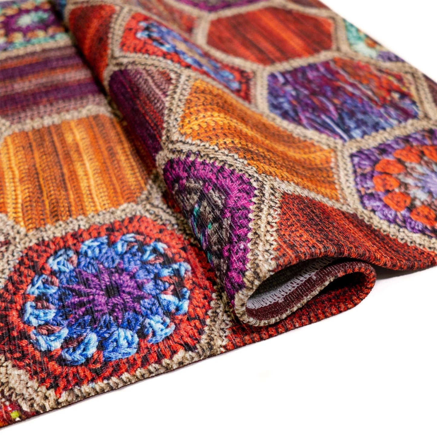 Tappeto Digital Chenille Colorful C-2014 - LONORA