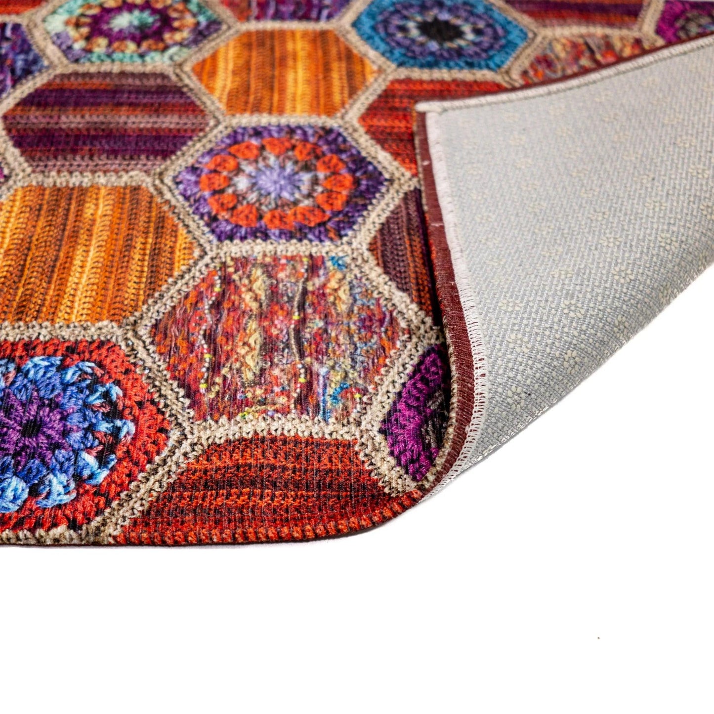 Tappeto Digital Chenille Colorful C-2014 - LONORA