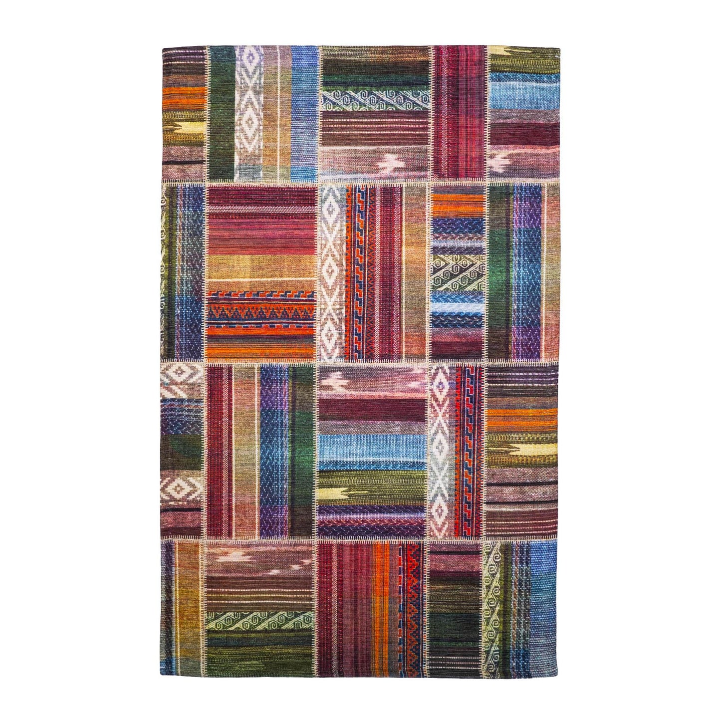 Tappeto Digital Chenille Colorful C-2057 - LONORA