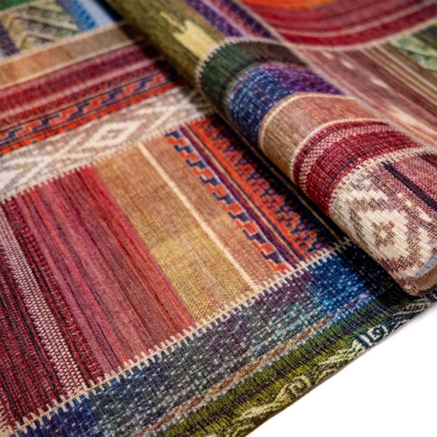 Tappeto Digital Chenille Colorful C-2057 - LONORA