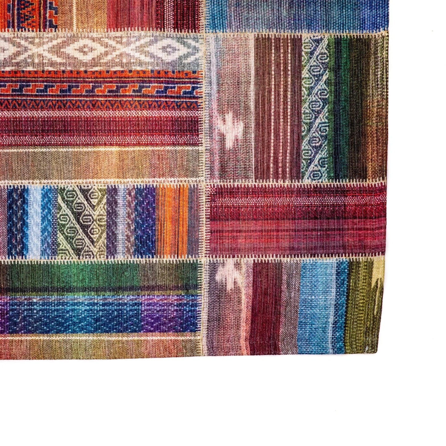 Tappeto Digital Chenille Colorful C-2057 - LONORA