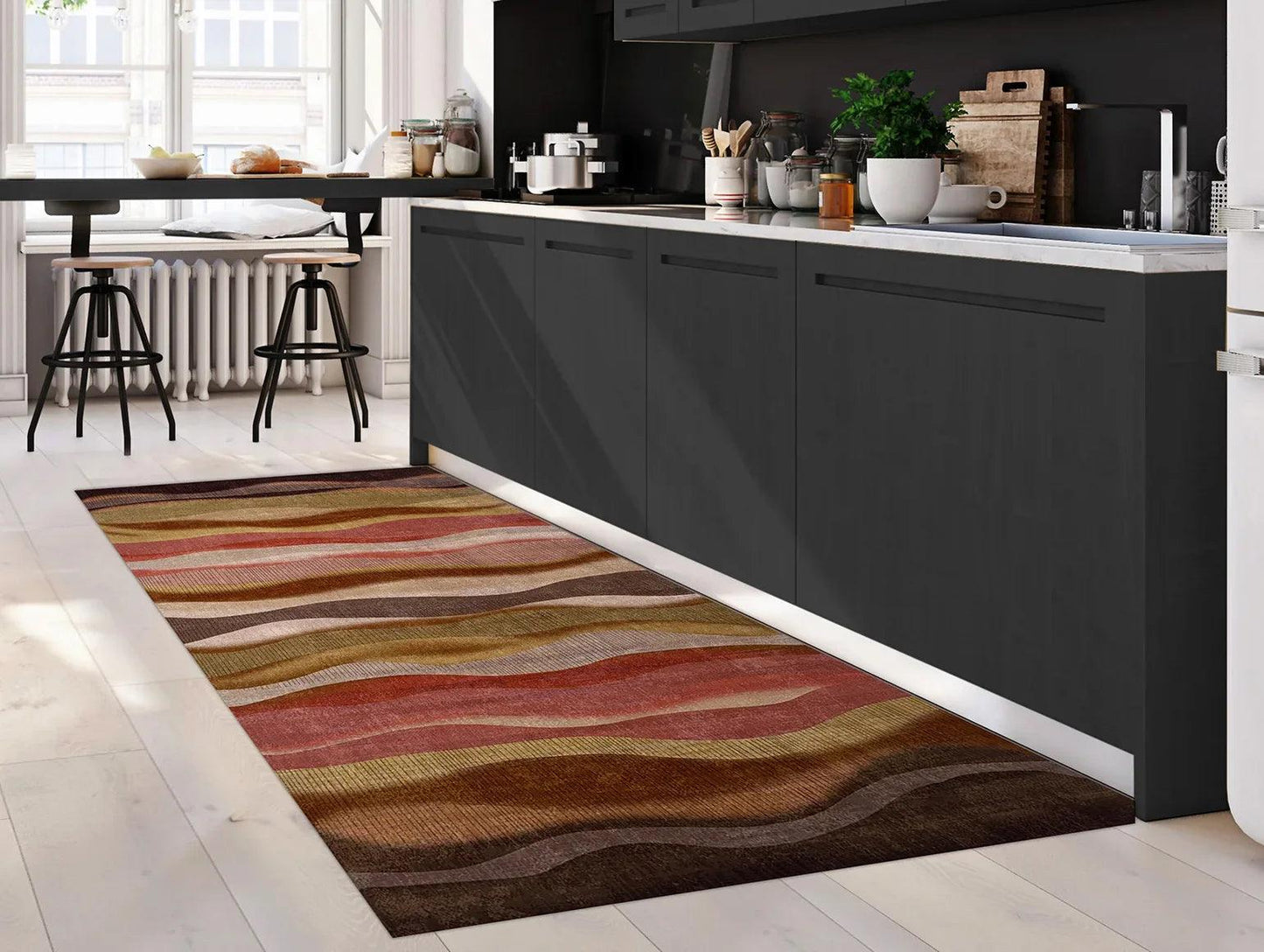 Tappeto Digital Chenille Ethnic C-1238 - LONORA