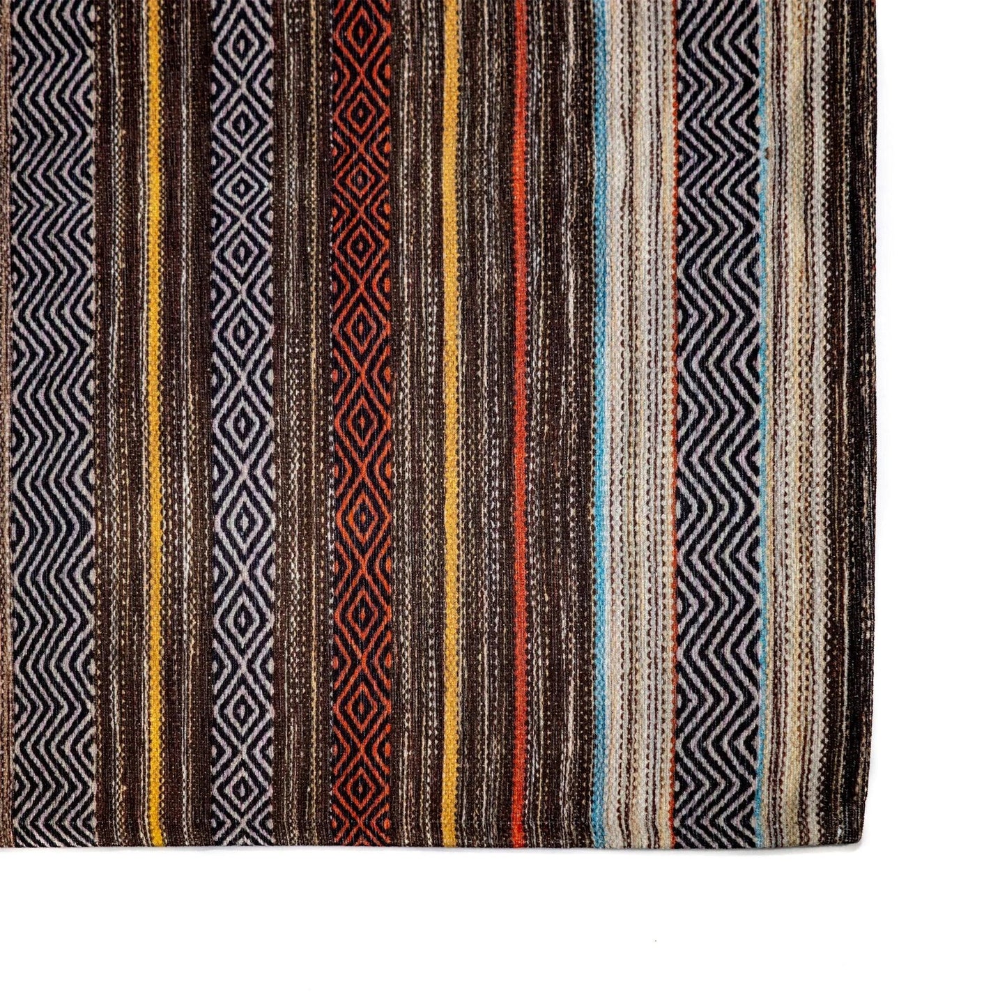 Tappeto Digital Chenille Ethnic C-1600 - LONORA
